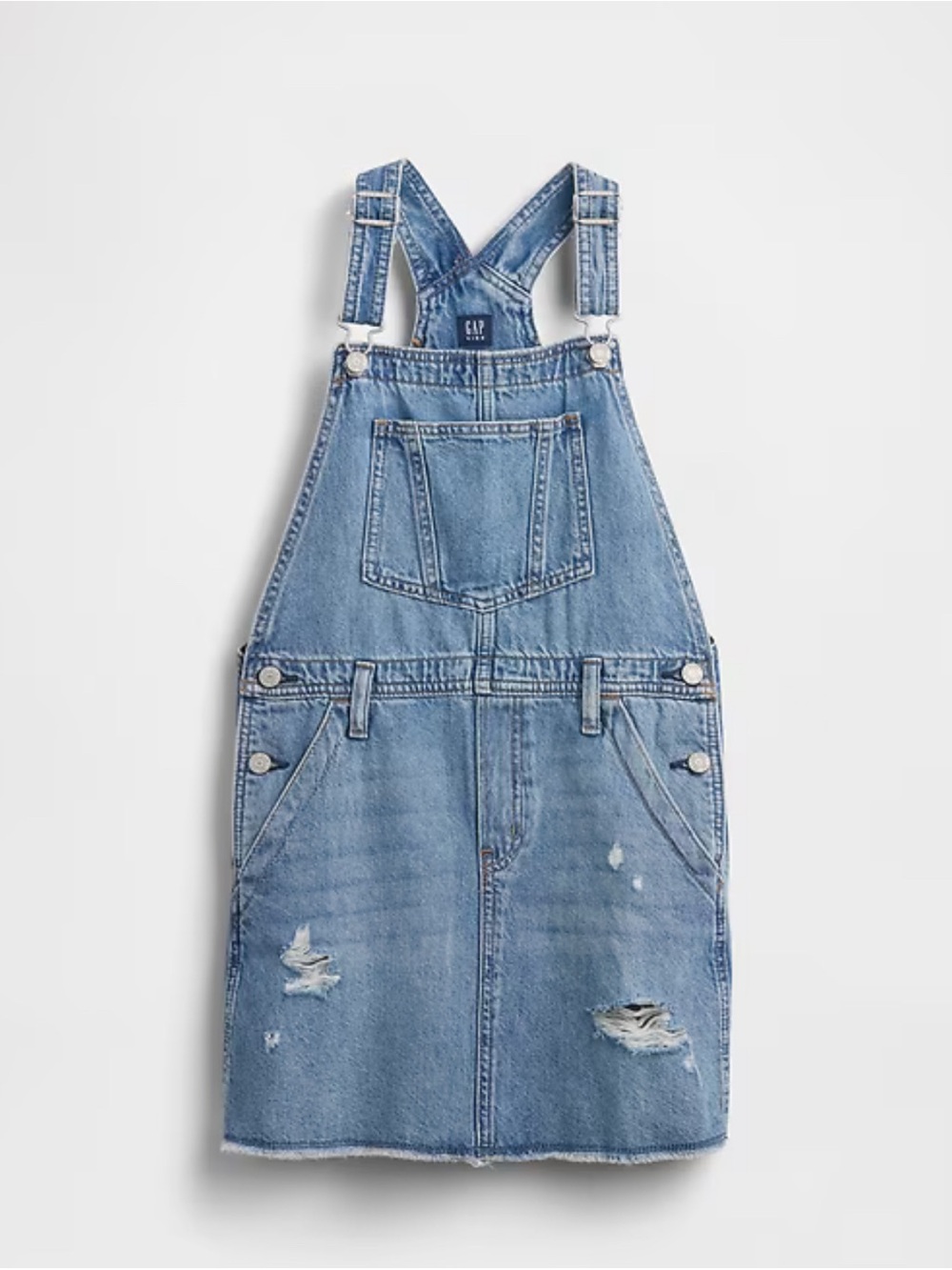 GAP Kids Denim Pinafore Dress